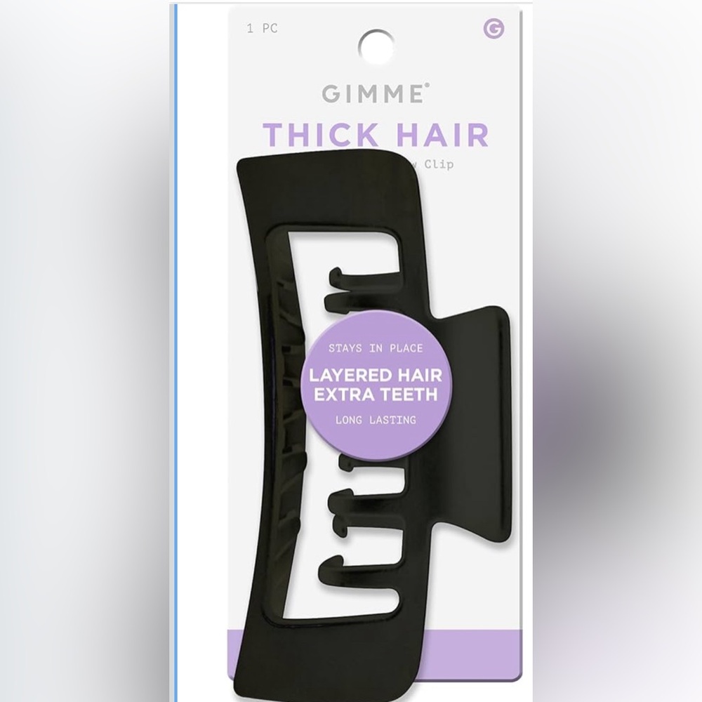 🔴 Hair Clip for Thick Hair